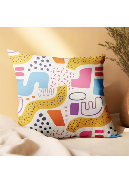 Modern Tasarımlı 4'lü Yastık Içi ve Kırlent Kılıfı 45CM 113698