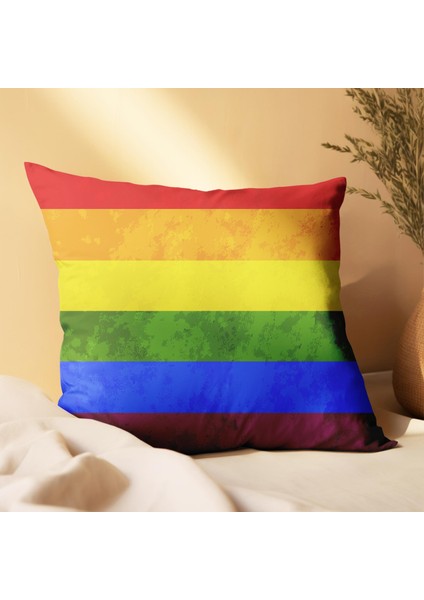 Turuncu Vosvos Tasarımlı 2'li Yastık Içi ve Kırlent Kılıfı 45CM 113458 modelleri