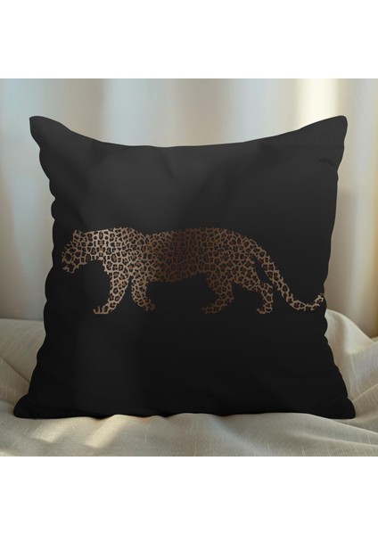 Leopar Tasarımlı 4'lü Yastık Içi ve Kırlent Kılıfı 45CM 113686
