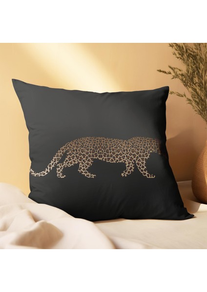 Leopar Tasarımlı 4'lü Yastık Içi ve Kırlent Kılıfı 45CM 113686