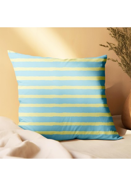 Çizgisel Tasarımlı 4'lü Yastık Içi ve Kırlent Kılıfı 45CM 113680 modelleri