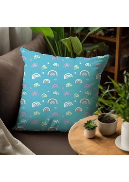 Çizgisel Tasarımlı 4'lü Yastık Içi ve Kırlent Kılıfı 45CM 113680 fırsatları