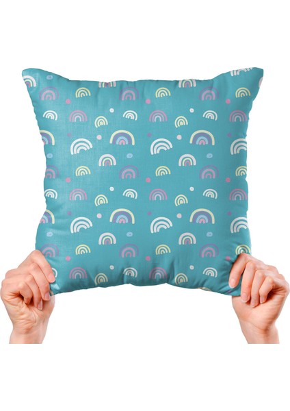 Çizgisel Tasarımlı 4'lü Yastık Içi ve Kırlent Kılıfı 45CM 113680 indirimleri