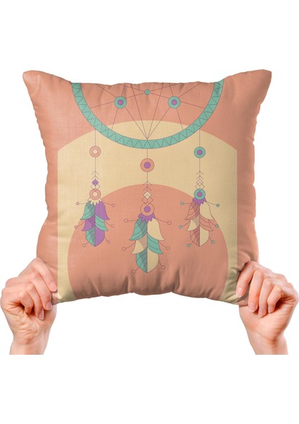 Düşkapanı Tasarımlı 4'lü Yastık Içi ve Kırlent Kılıfı 45CM 113767 indirimleri