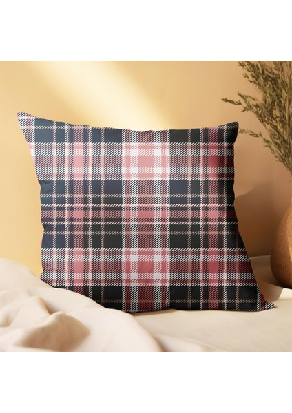 Ekose Tasarımlı 2'li Yastık Içi ve Kırlent Kılıfı 45CM 113511 modelleri