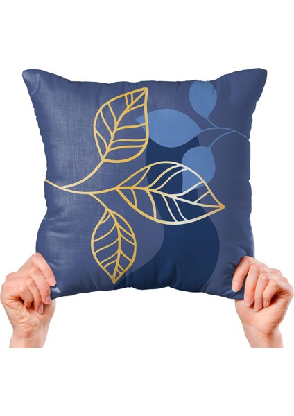 Çiçek Tasarımlı 4'lü Yastık Içi ve Kırlent Kılıfı 45CM 113756 indirimleri