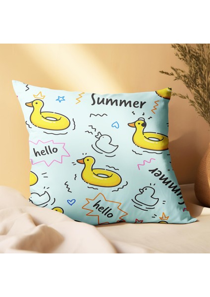 Modern Tasarımlı 2'li Yastık Içi ve Kırlent Kılıfı 45CM 113568