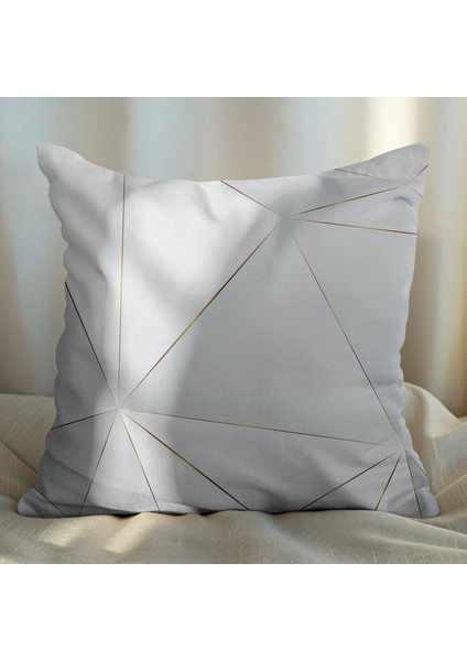 Modern Tasarımlı 2'li Yastık Içi ve Kırlent Kılıfı 45CM 113577