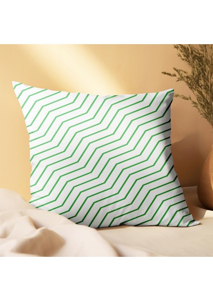 Çizgisel Tasarımlı 4'lü Yastık Içi ve Kırlent Kılıfı 45CM 113789 modelleri