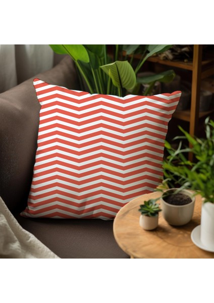 Çizgisel Tasarımlı 4'lü Yastık Içi ve Kırlent Kılıfı 45CM 113789 fırsatları