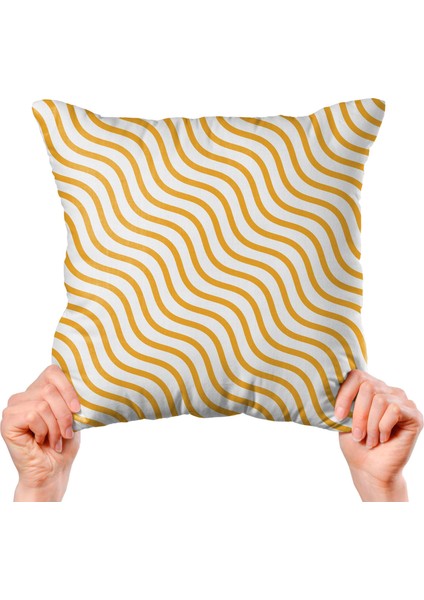 Çizgisel Tasarımlı 4'lü Yastık Içi ve Kırlent Kılıfı 45CM 113789 indirimleri
