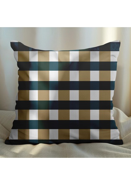 Ekose Tasarımlı 4'lü Yastık Içi ve Kırlent Kılıfı 45CM 113797 fiyatları