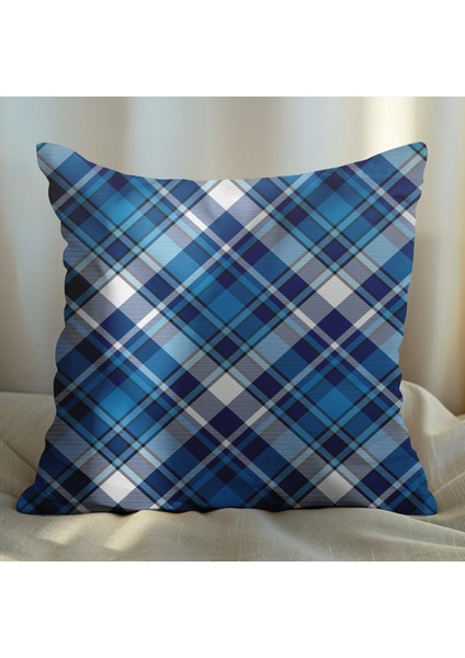 Ekose Tasarımlı 2'li Yastık Içi ve Kırlent Kılıfı 45CM 113409 fiyatları