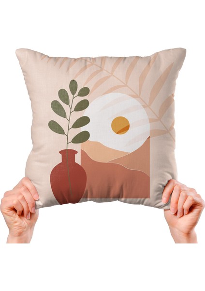 Modern Tasarımlı 4'lü Yastık Içi ve Kırlent Kılıfı 45CM 113823 indirimleri