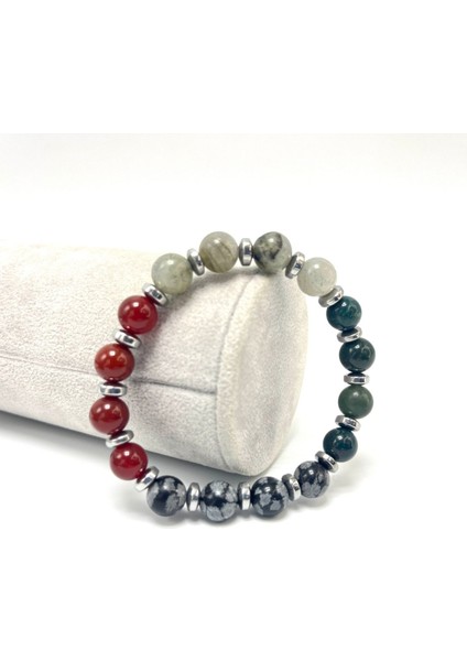 Sertifikalı Akrep Burcu 8mm Doğal Taş Bileklik fiyatları