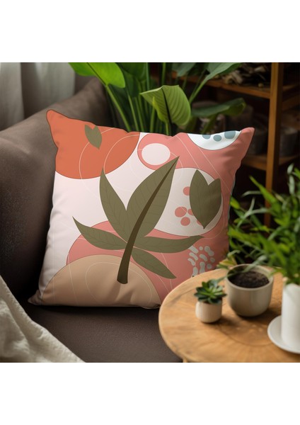 Yaprak Tasarımlı 4'lü Yastık Içi ve Kırlent Kılıfı 45CM 113668 fırsatları
