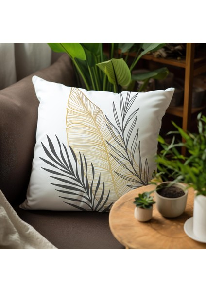 Modern Tasarımlı 4'lü Yastık Içi ve Kırlent Kılıfı 45CM 113769 fırsatları
