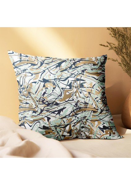 Modern Tasarımlı 2'li Yastık Içi ve Kırlent Kılıfı 45CM 113634