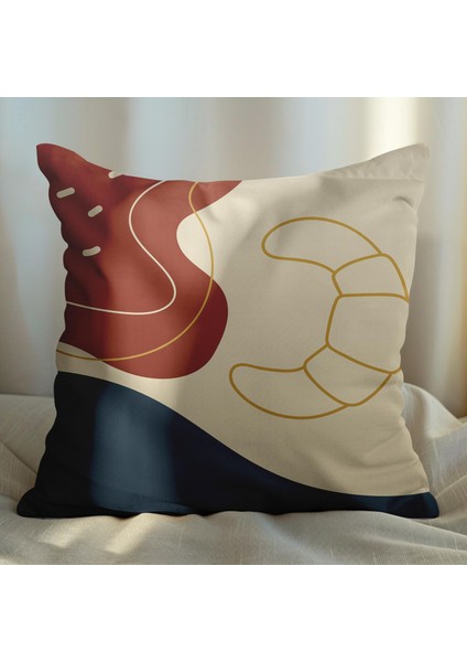 Modern Tasarımlı 4'lü Yastık Içi ve Kırlent Kılıfı 45CM 113658