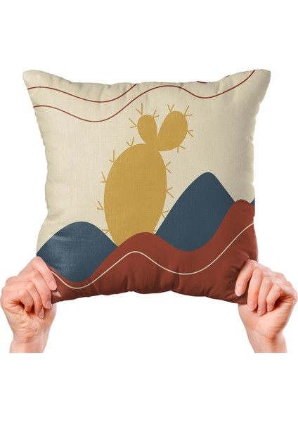 Modern Tasarımlı 4'lü Yastık Içi ve Kırlent Kılıfı 45CM 113658
