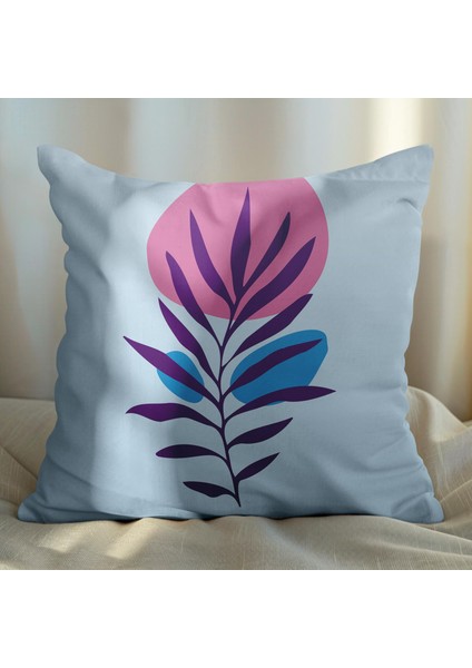 Renkli Yaprak Tasarımlı 4'lü Yastık Içi ve Kırlent Kılıfı 45CM 113712 fiyatları