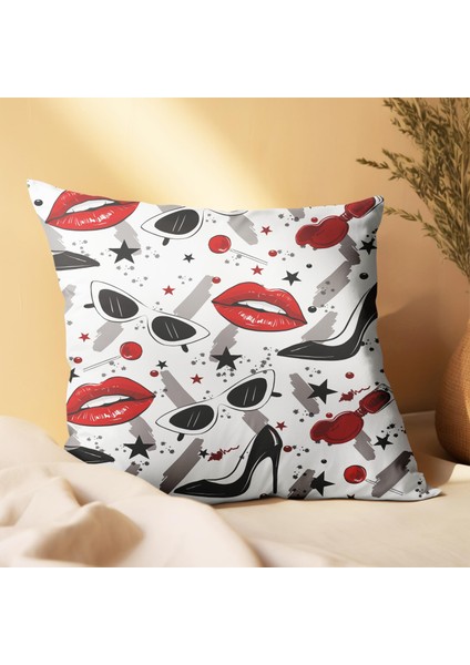 Girl Power Tasarımlı 4'lü Yastık Içi ve Kırlent Kılıfı 45CM 113846 modelleri