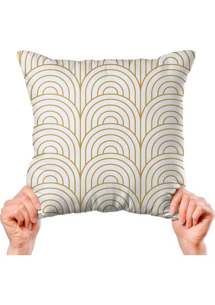 Modern Tasarımlı 4'lü Yastık Içi ve Kırlent Kılıfı 45CM 113647 indirimleri