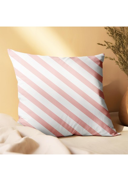 Çizgisel Tasarımlı 4'lü Yastık Içi ve Kırlent Kılıfı 45CM 113788