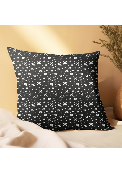 Çizgisel Tasarımlı 2'li Yastık Içi ve Kırlent Kılıfı 45CM 113453 modelleri