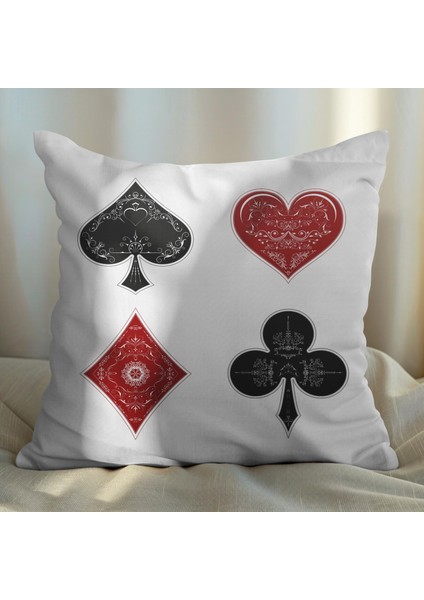 Iskambil Tasarımlı 2'li Yastık Içi ve Kırlent Kılıfı 45CM 113427 fiyatları