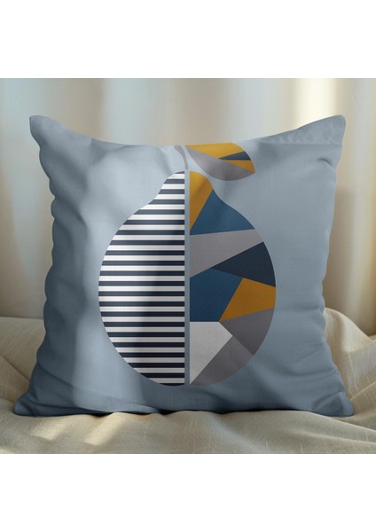Modern Tasarımlı 2'li Yastık Içi ve Kırlent Kılıfı 45CM 113428