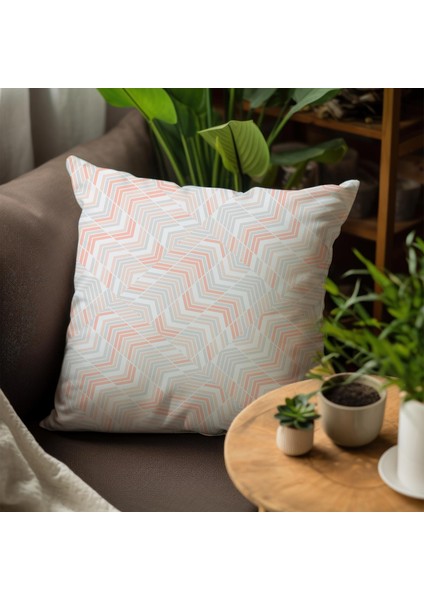 Çizgisel Tasarımlı 4'lü Yastık Içi ve Kırlent Kılıfı 45CM 113850 fırsatları