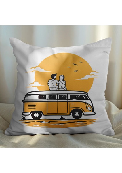 Gezgin Çift Tasarımlı 2'li Yastık Içi ve Kırlent Kılıfı 45CM 113497 fiyatları