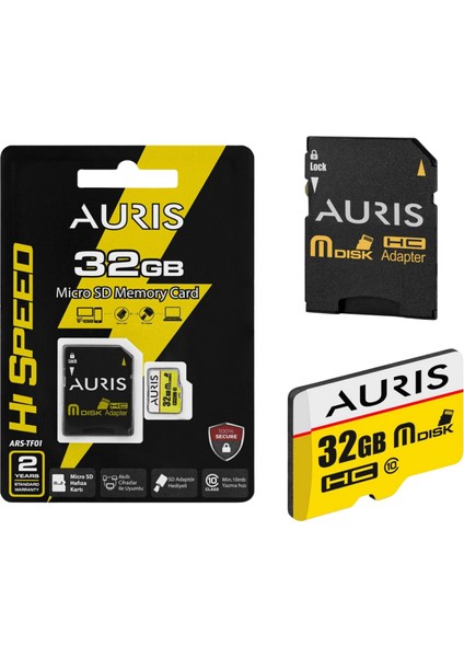 Akıllı Cihazlarla Uyumlu Adaptör Hediyeli Mini Sd Hafıza Kartı