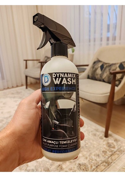 Dynamix Wash Yüksek Kaliteli Detaylı Genel Temizlik 500 ml Döşeme Temizleme, Koltuk Temizleme, Detaylı Temizlik