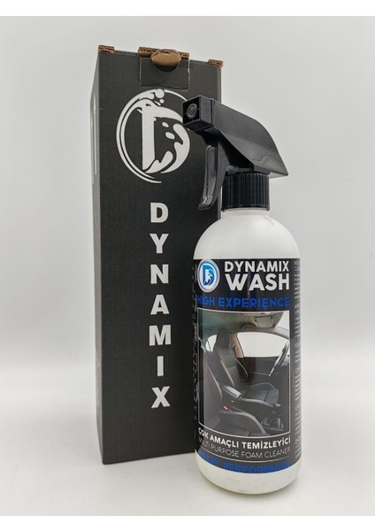 Dynamix Wash Yüksek Kaliteli Detaylı Genel Temizlik 500 ml Döşeme Temizleme, Koltuk Temizleme, Detaylı Temizlik