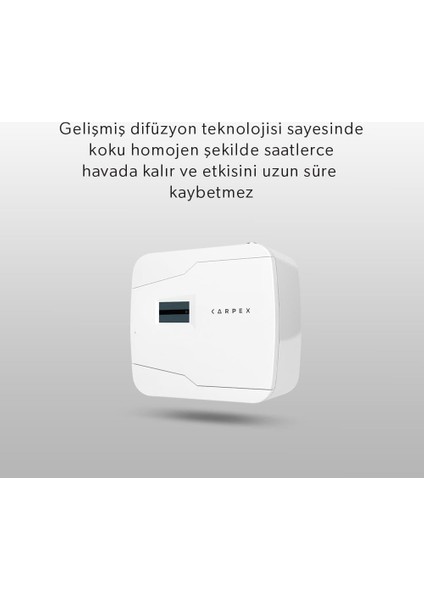 E2 Power Eco Koku Makinesi ve Dark Sapphire E2 Power Koku Kartuşu 125 ml Seti