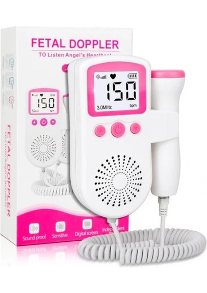 Fetal Doppler Jsl- T501 3 Mhz Hamile / Bebek Kalp Atışı