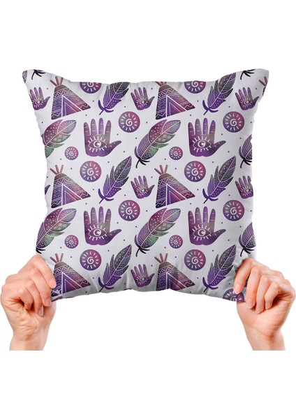 Modern Tasarımlı 4'lü Yastık Içi ve Kırlent Kılıfı 45CM 113766