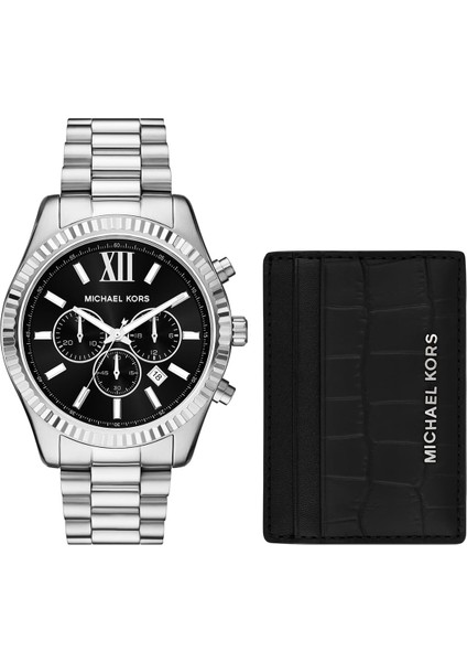 Michael Kors MK1091SET Erkek Kol Saati ve Kartlık