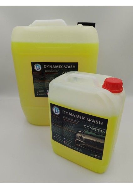 Dynamix Wash Yüksek Kaliteli Competan Fırçasız Araç Yıkama Köpüğü 5 kg - Oto Şampuanı - Oto Köpüğü