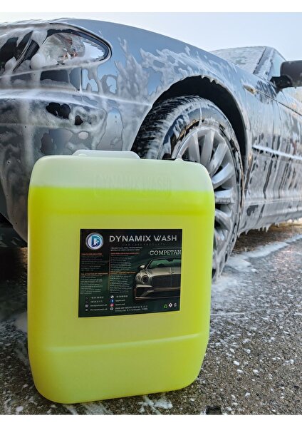 Dynamix Wash Yüksek Kaliteli Competan Fırçasız Araç Yıkama Köpüğü 5 kg - Oto Şampuanı - Oto Köpüğü