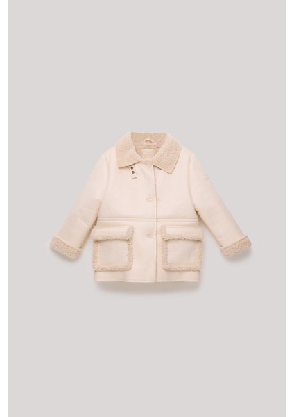 Bg Store Kız Çocuk Ekru Mont indirimleri