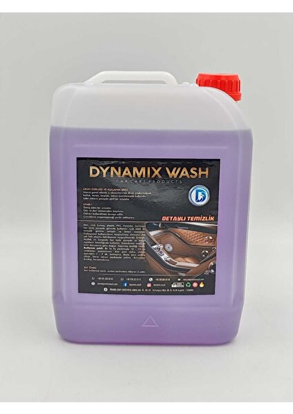 Dynamix Wash Detaylı Döşeme ve Genel Temizlik Lavanta Bahçesi 5 kg - Oto Kuaför