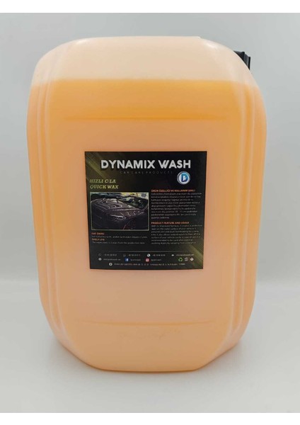 Yüksek Kaliteli Hızlı Cila 20 kg - Araç Cam ve Kaporta Parlatıcı Su Kaydırıcı-Oto Bakım-Lastik Bakım