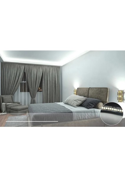 10 Çip Şerit LED Dış Mekan Beyaz 5 Metre Cat CT-4487