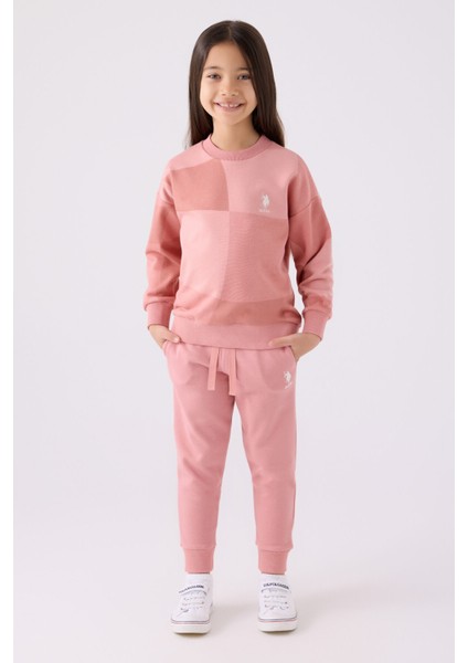 Kız Çocuk Eşofman Takımı US1983 Retro Pembe