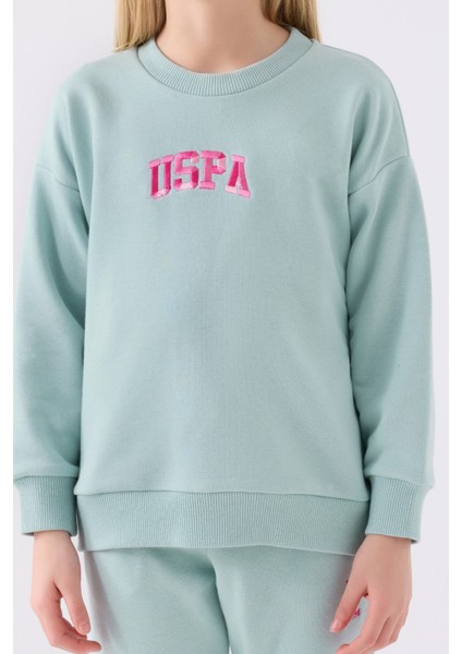 Kız Çocuk Eşofman Takımı US1979 Su Yeşili fırsatları