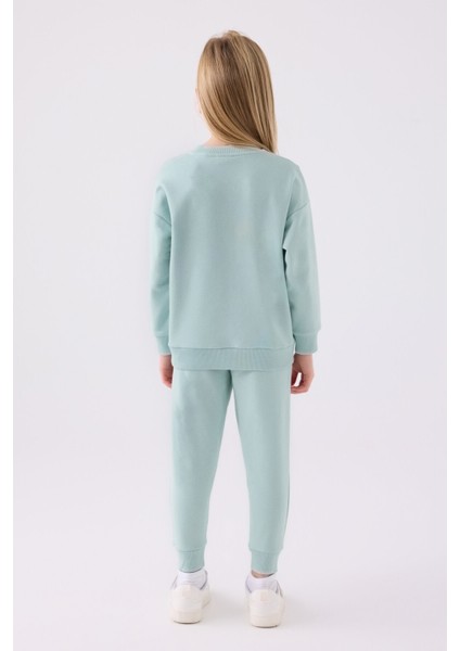 Kız Çocuk Eşofman Takımı US1979 Su Yeşili indirimleri