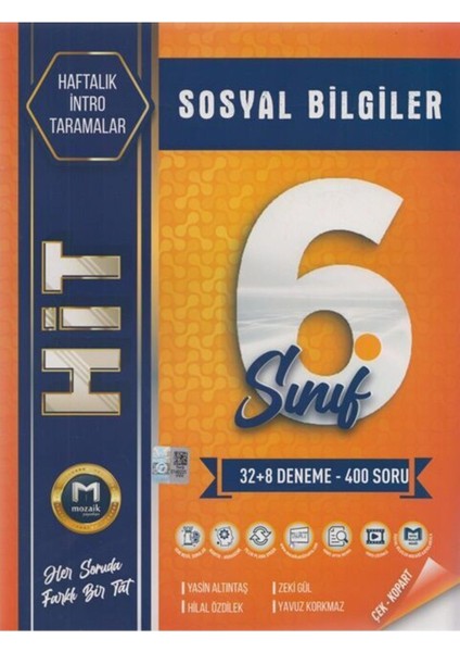 6. Sınıf Sosyal Bilgiler 40 Deneme